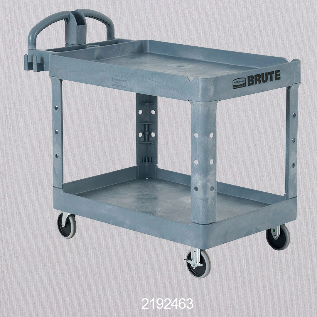 Rubbermaid Two-Shelf Heavy Duty Utility Carts