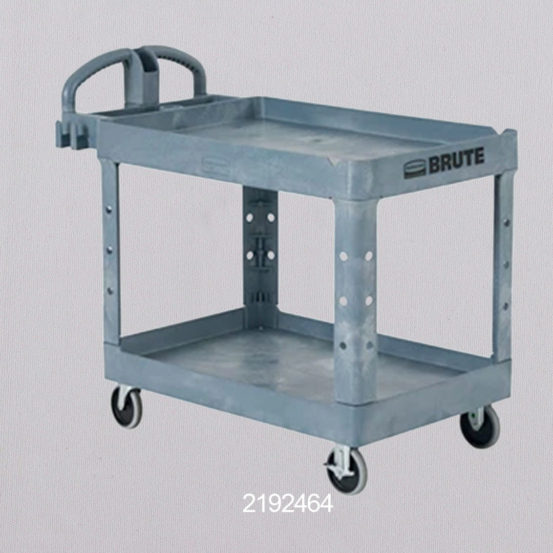 Rubbermaid Two-Shelf Heavy Duty Utility Carts