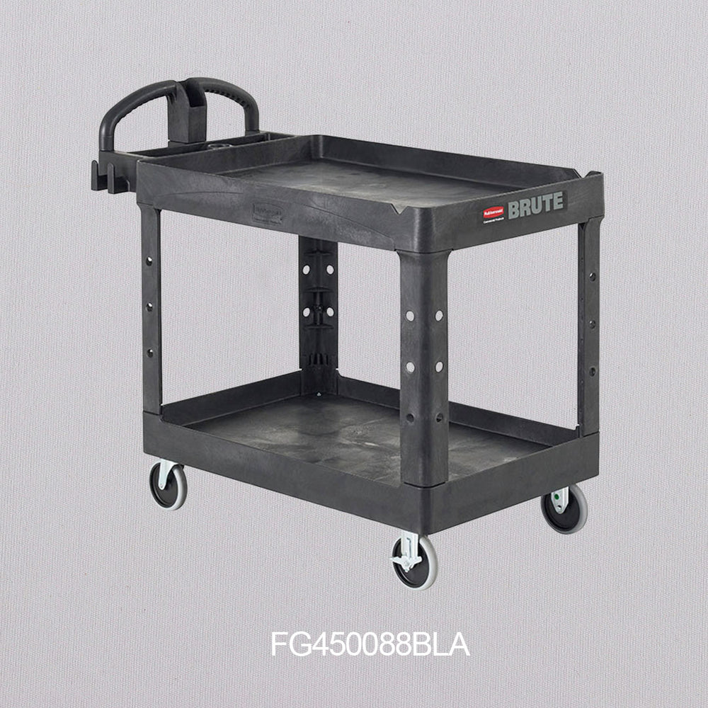 Rubbermaid Two-Shelf Heavy Duty Utility Carts