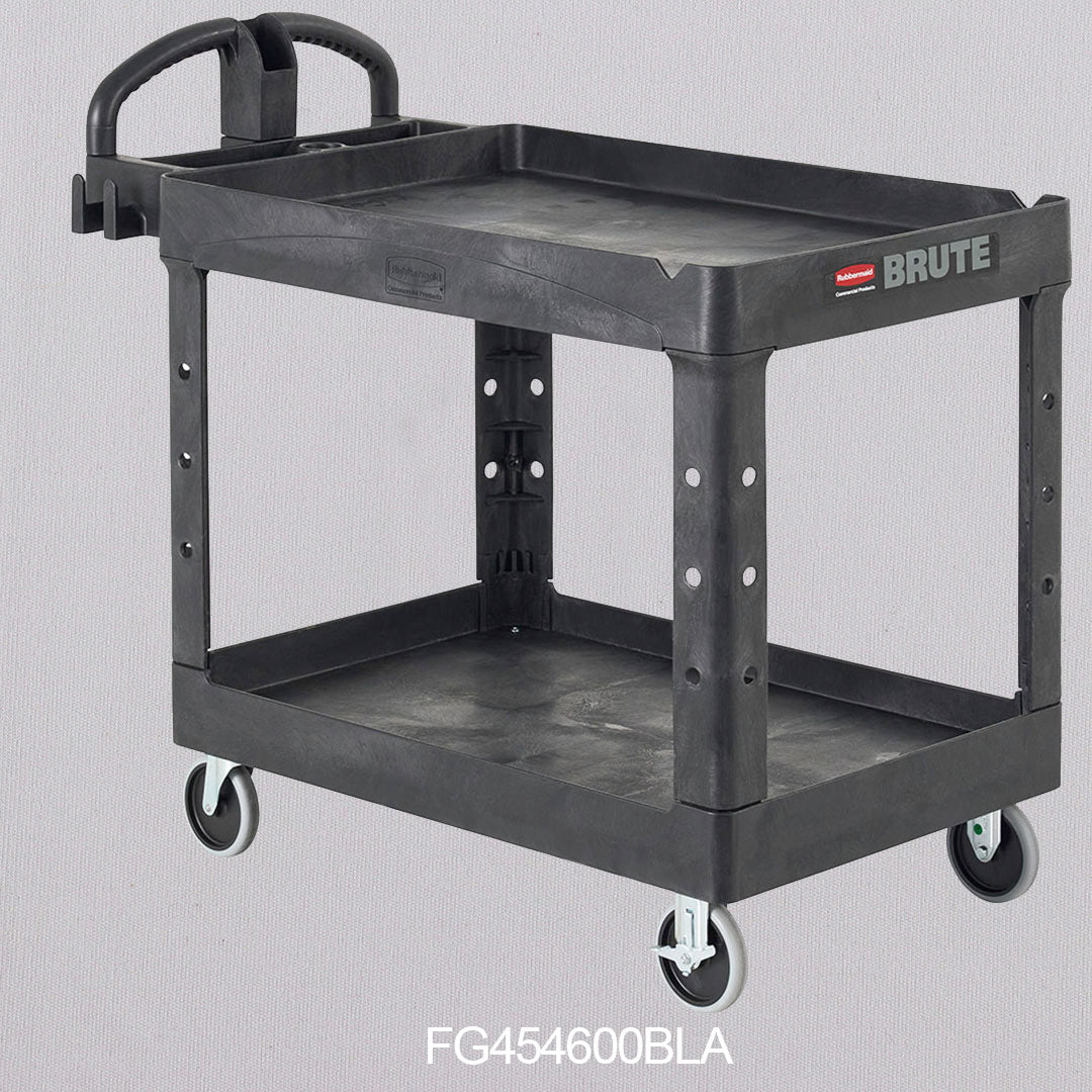 Rubbermaid Two-Shelf Heavy Duty Utility Carts