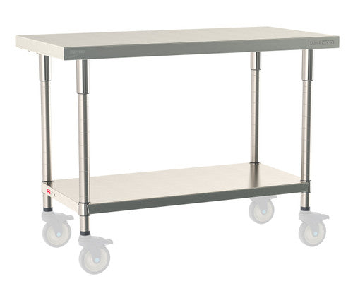 Metro TableWorx Stainless Steel Clean Tables