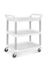 Rubbermaid Three-Shelf Utility Carts